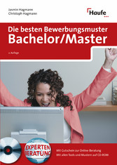 Bewerbungsmuster für Bachelor-/ Masterabsolventen.