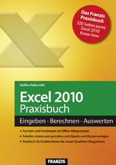 Excel 2010 Praxisbuch - Eingeben, Berechnen, Auswerten